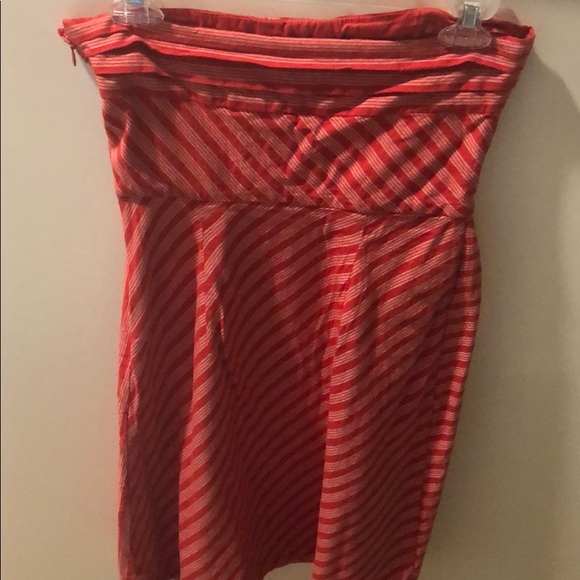 Anthropologie red and white dress - Picture 5 of 5